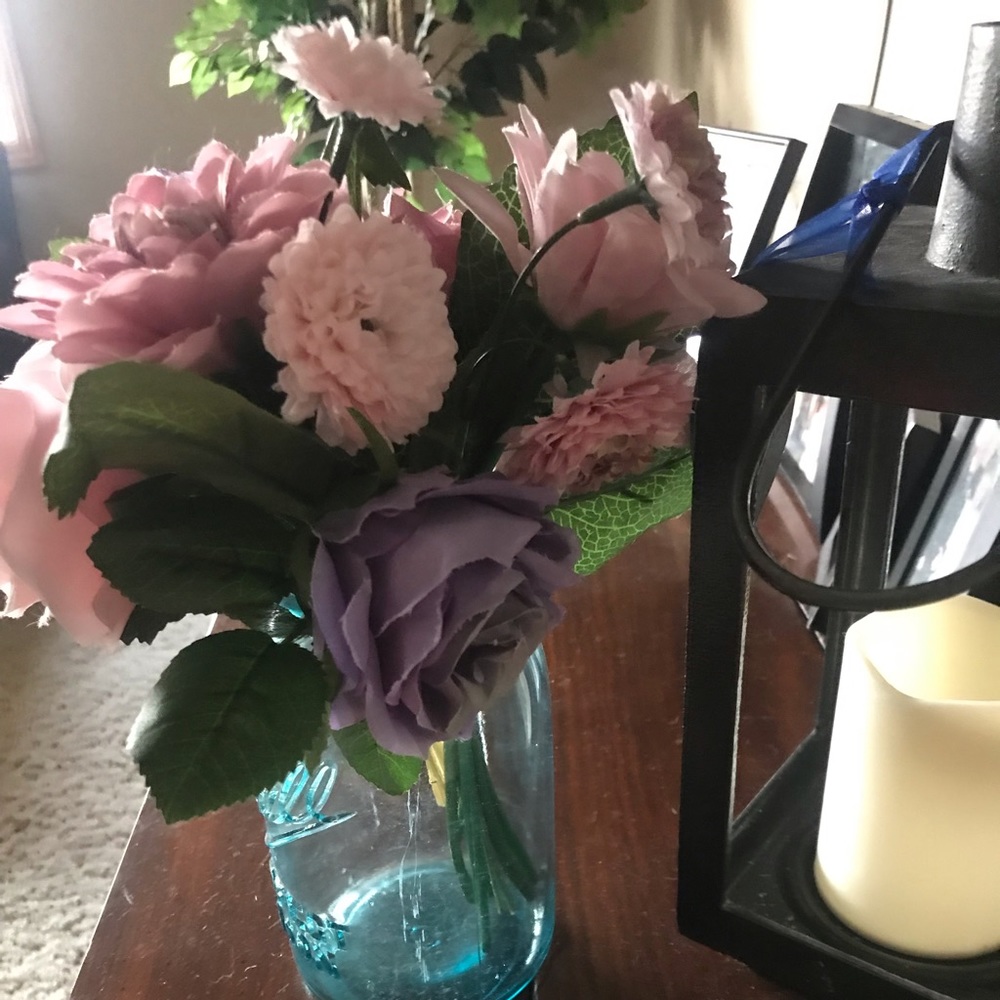 17 wedding silk bouquets Pink / Purple Peonies.